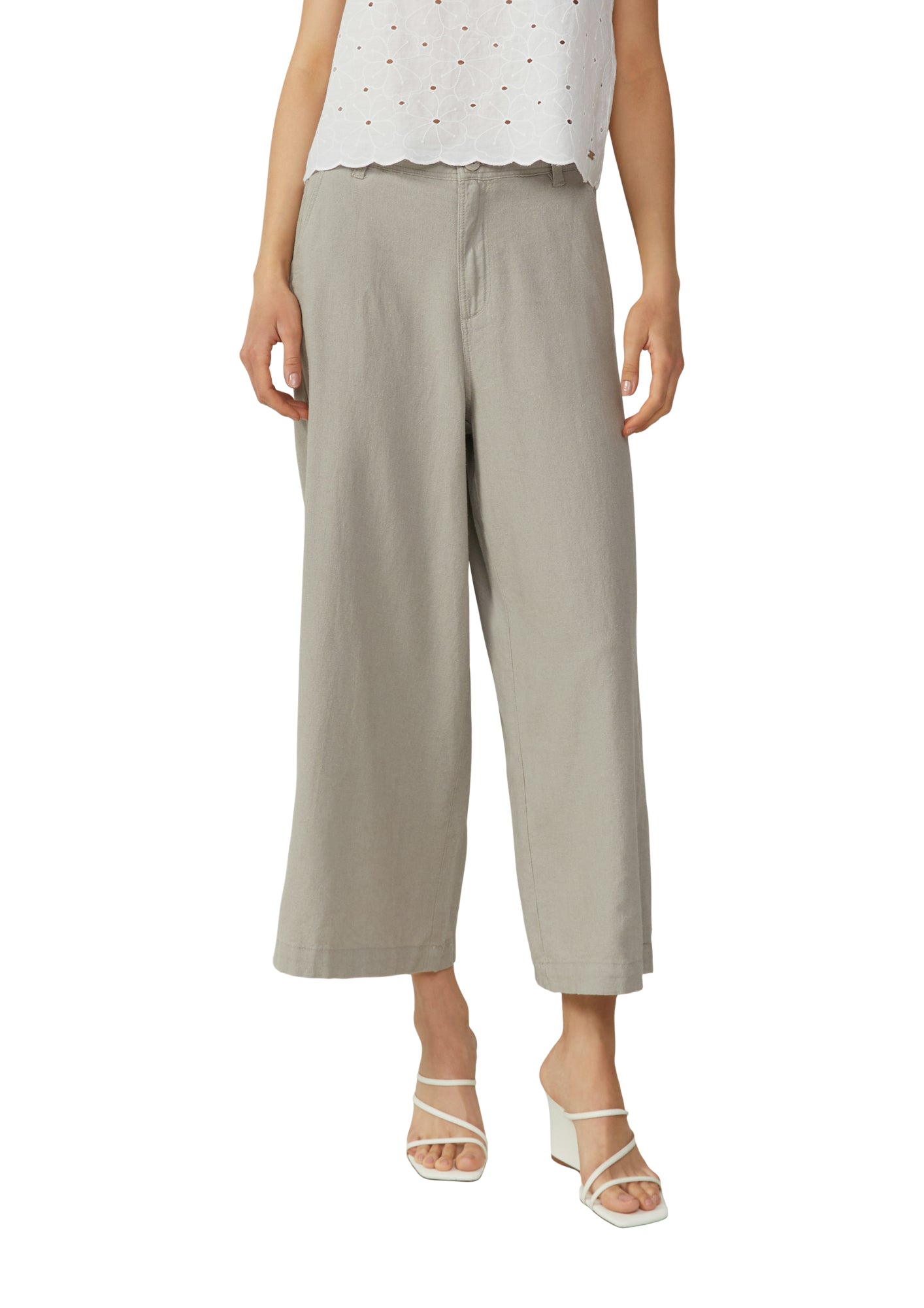 Q/S by s.Oliver Culottes  grau