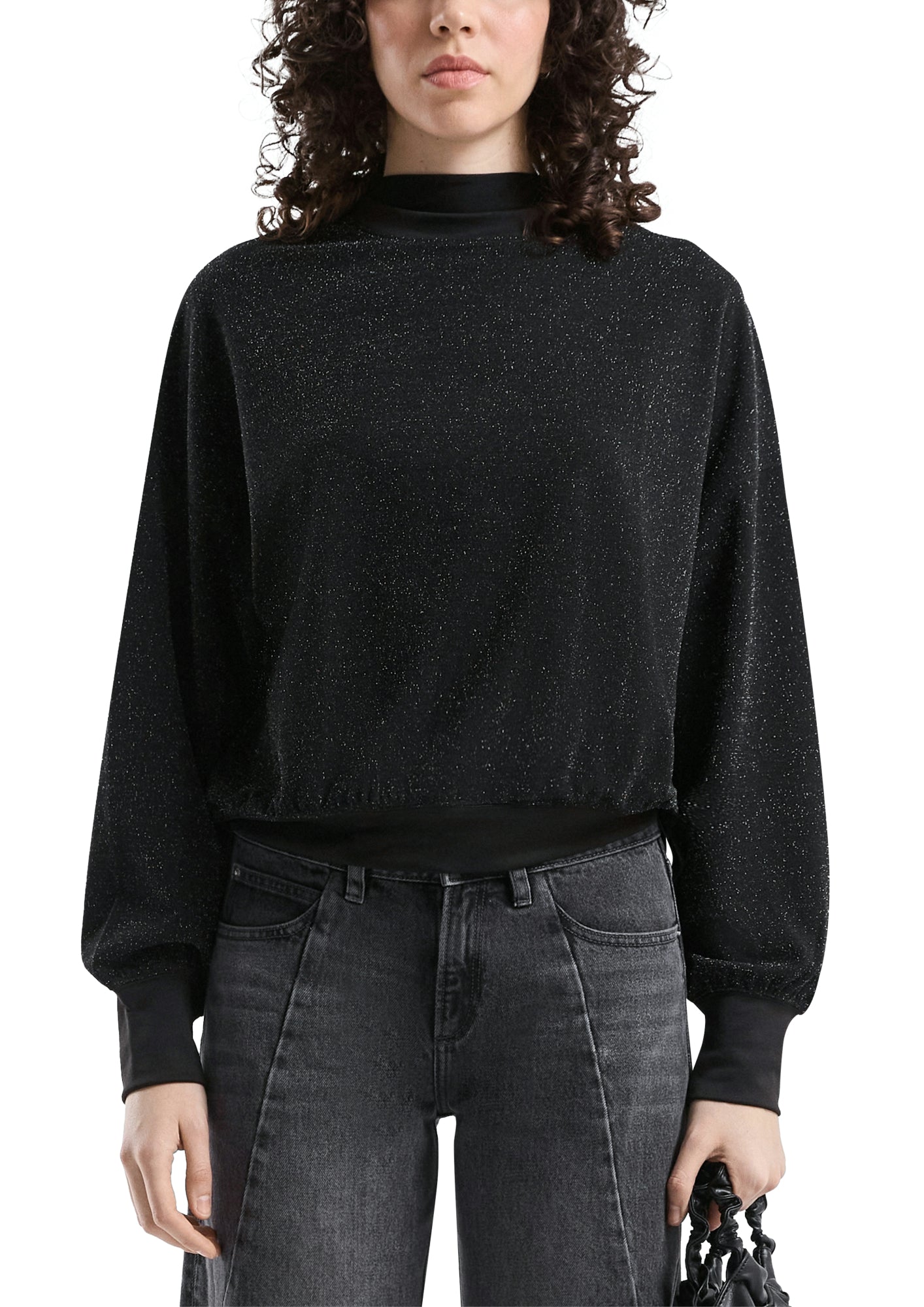 Q/S by s.Oliver Sweatshirts schwarz