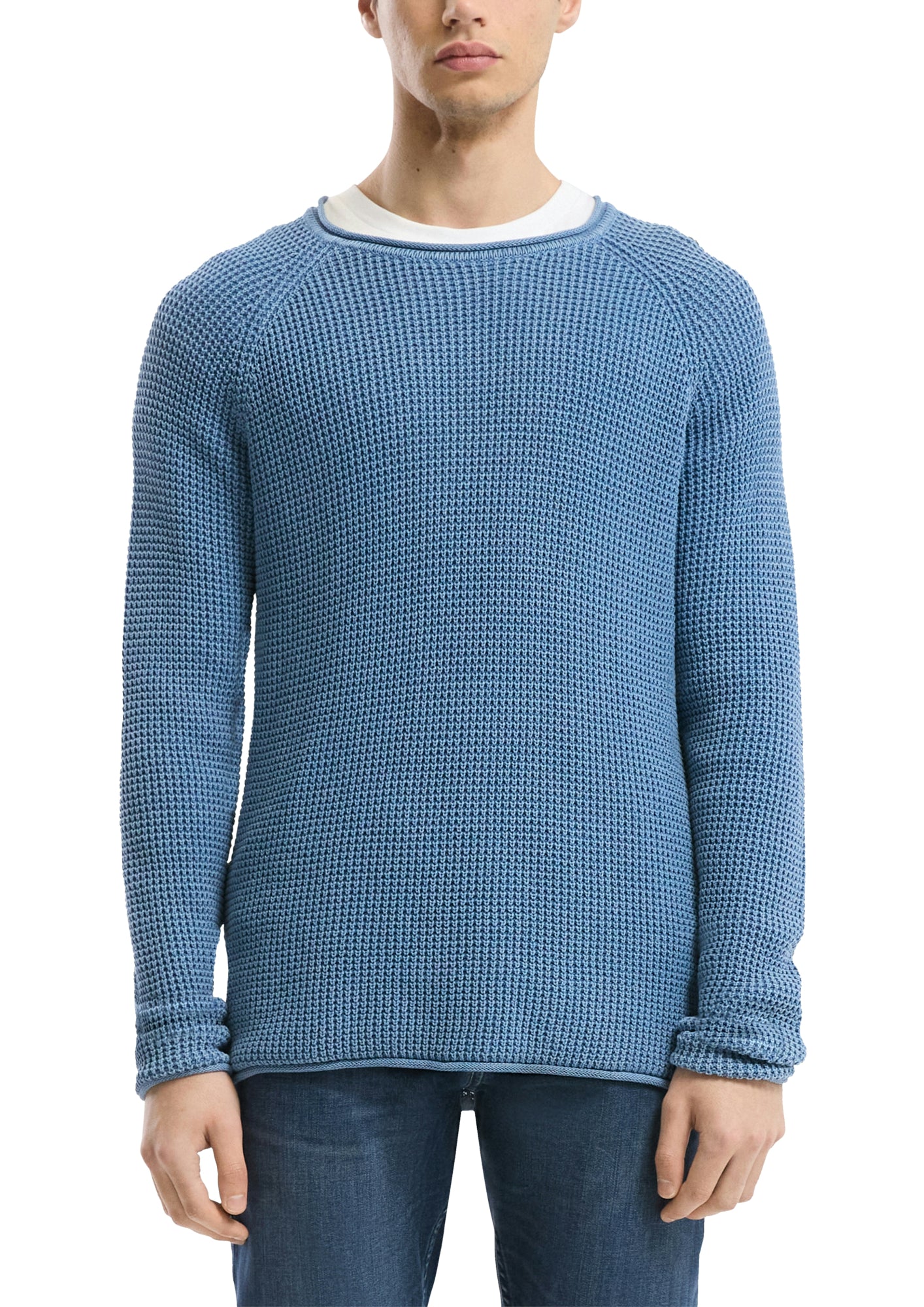 Q/S by s.Oliver Pullover blau