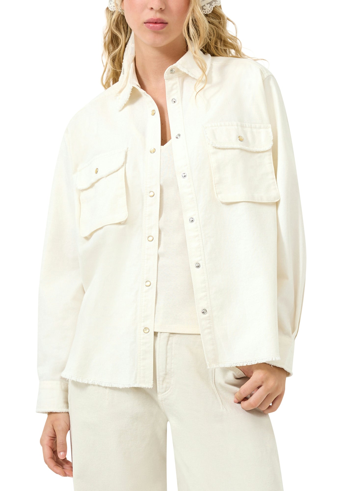 Q/S by s.Oliver Blusen creme