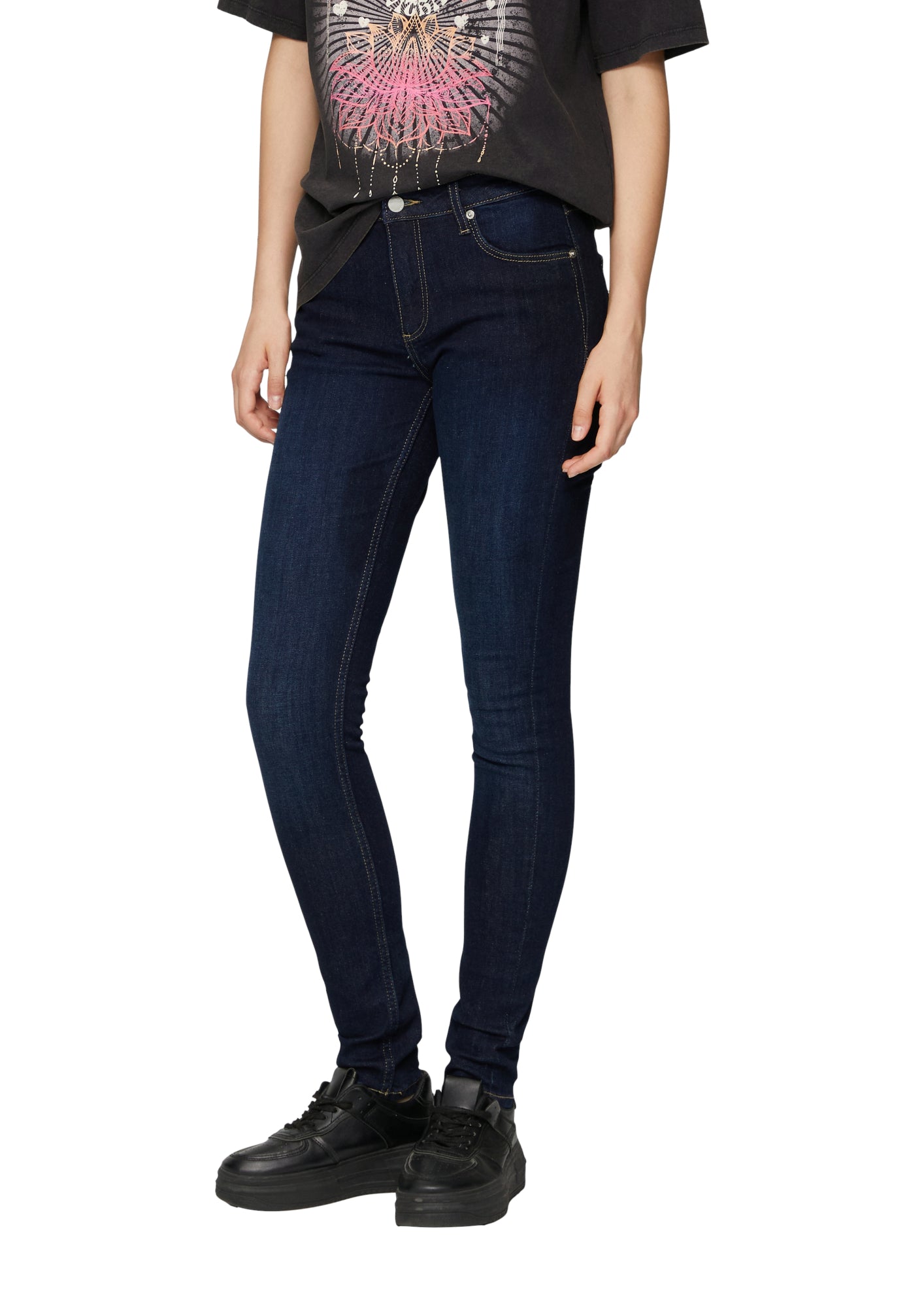 Q/S by s.Oliver Skinny, Slim dunkelblau
