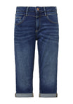 Q/S by s.Oliver Jeansshorts dunkelblau