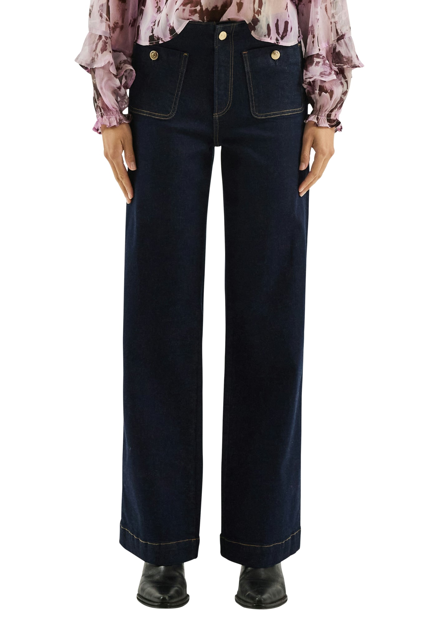 Q/S by s.Oliver Straight blau