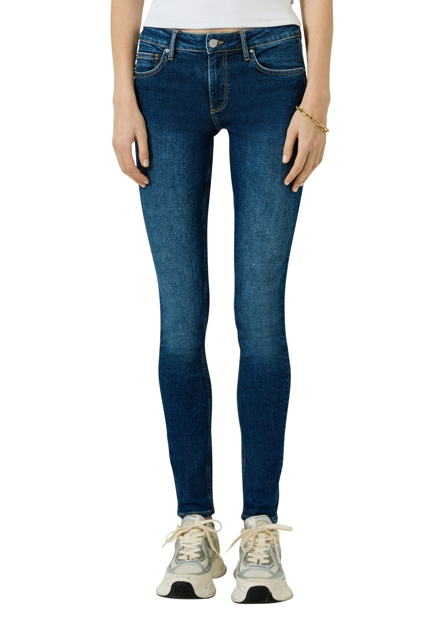 Q/S by s.Oliver Skinny, Slim dunkelblau