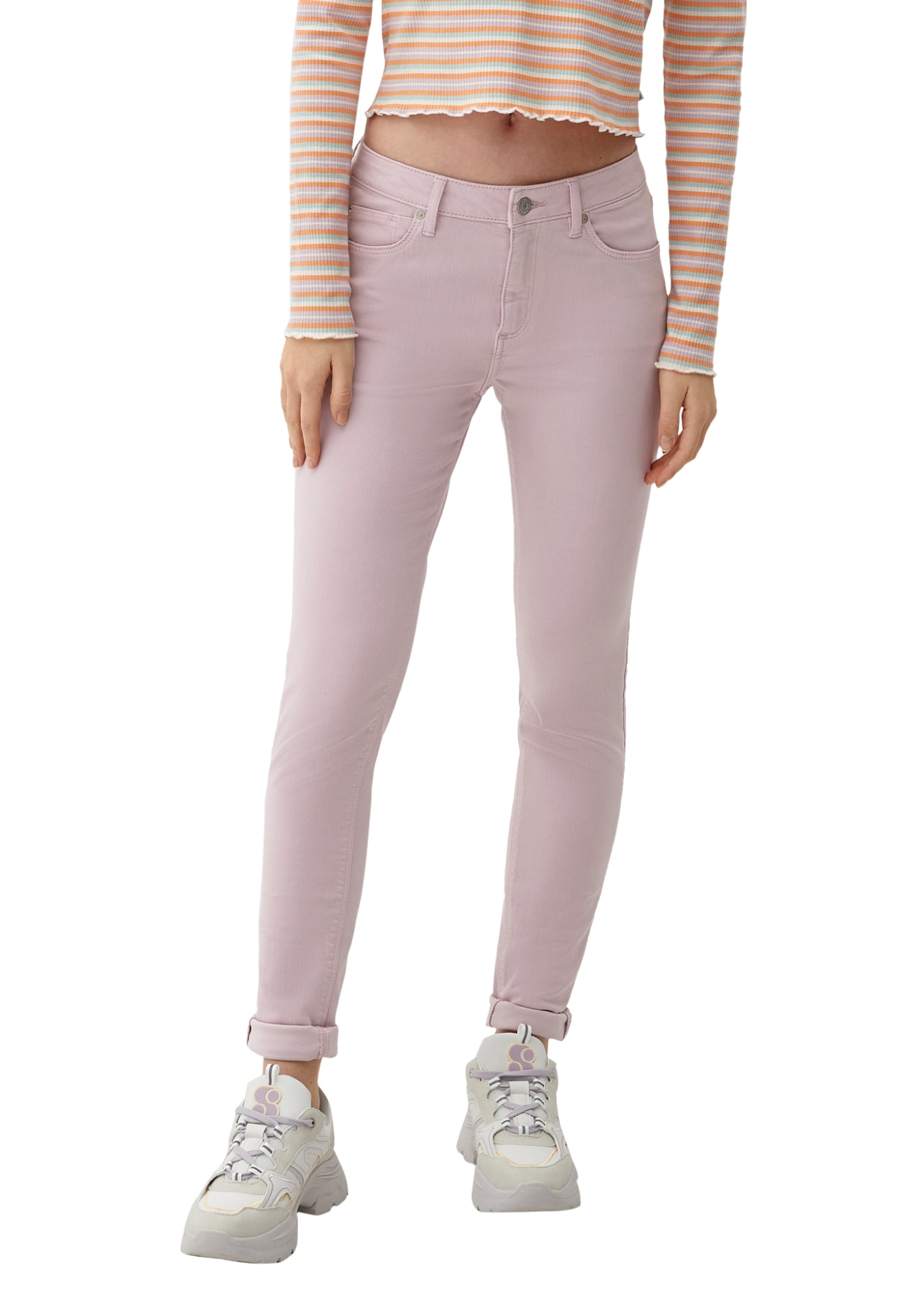 Q/S by s.Oliver Skinny, Slim lila