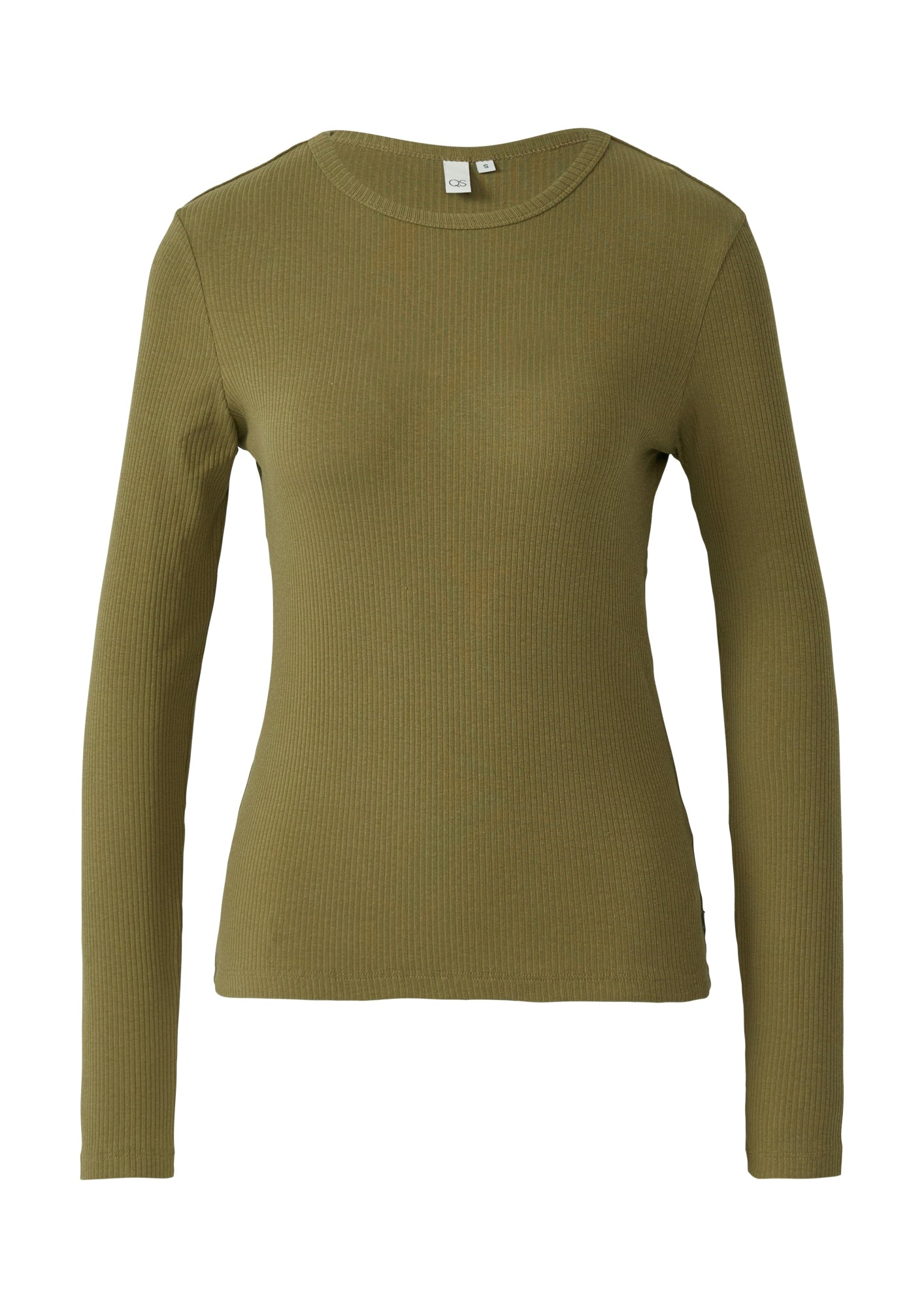 Q/S by s.Oliver Langarmshirts oliv