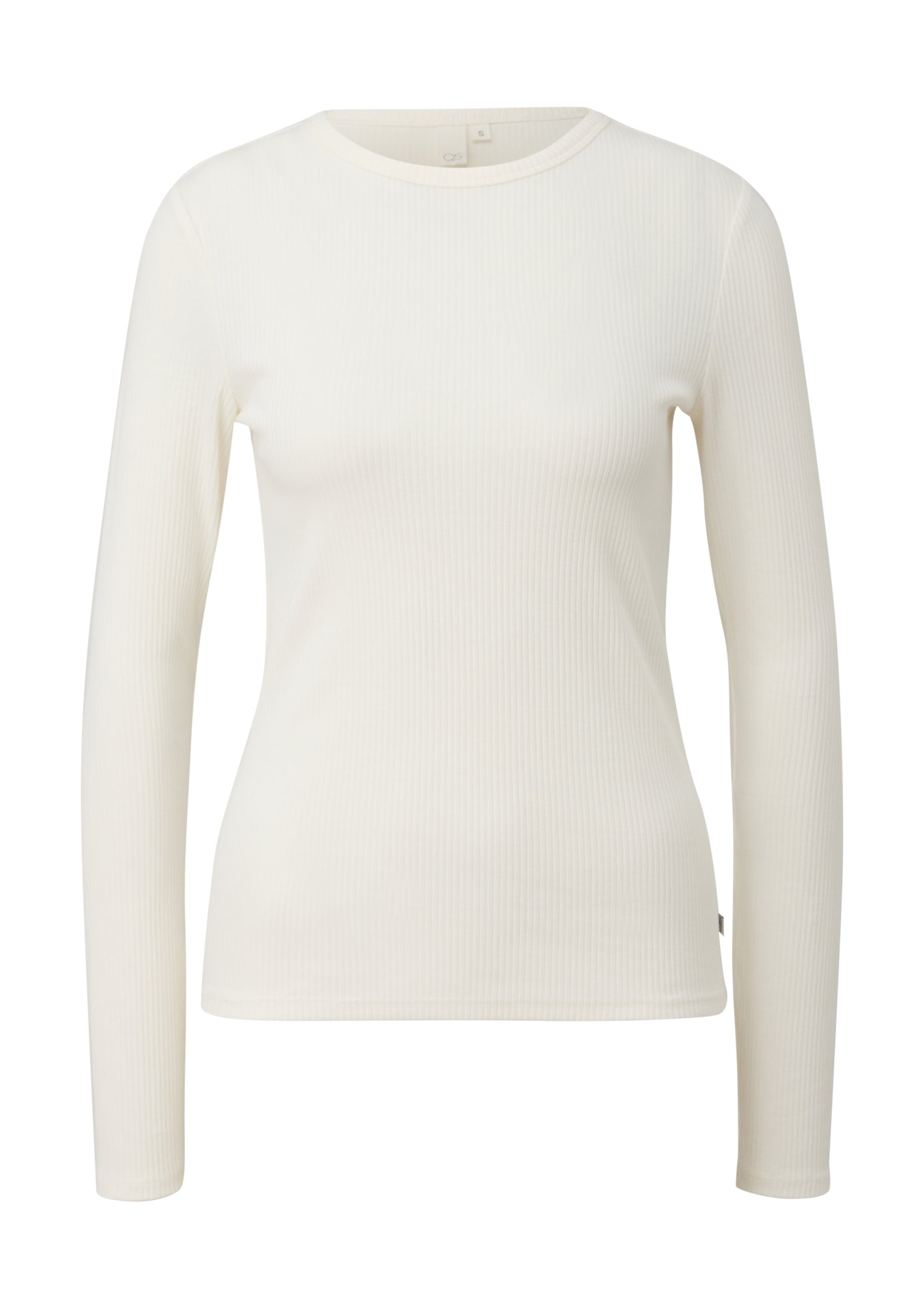 Q/S by s.Oliver Langarmshirts weiß