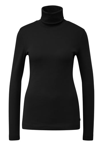 Langarmshirt mit Rollkragen