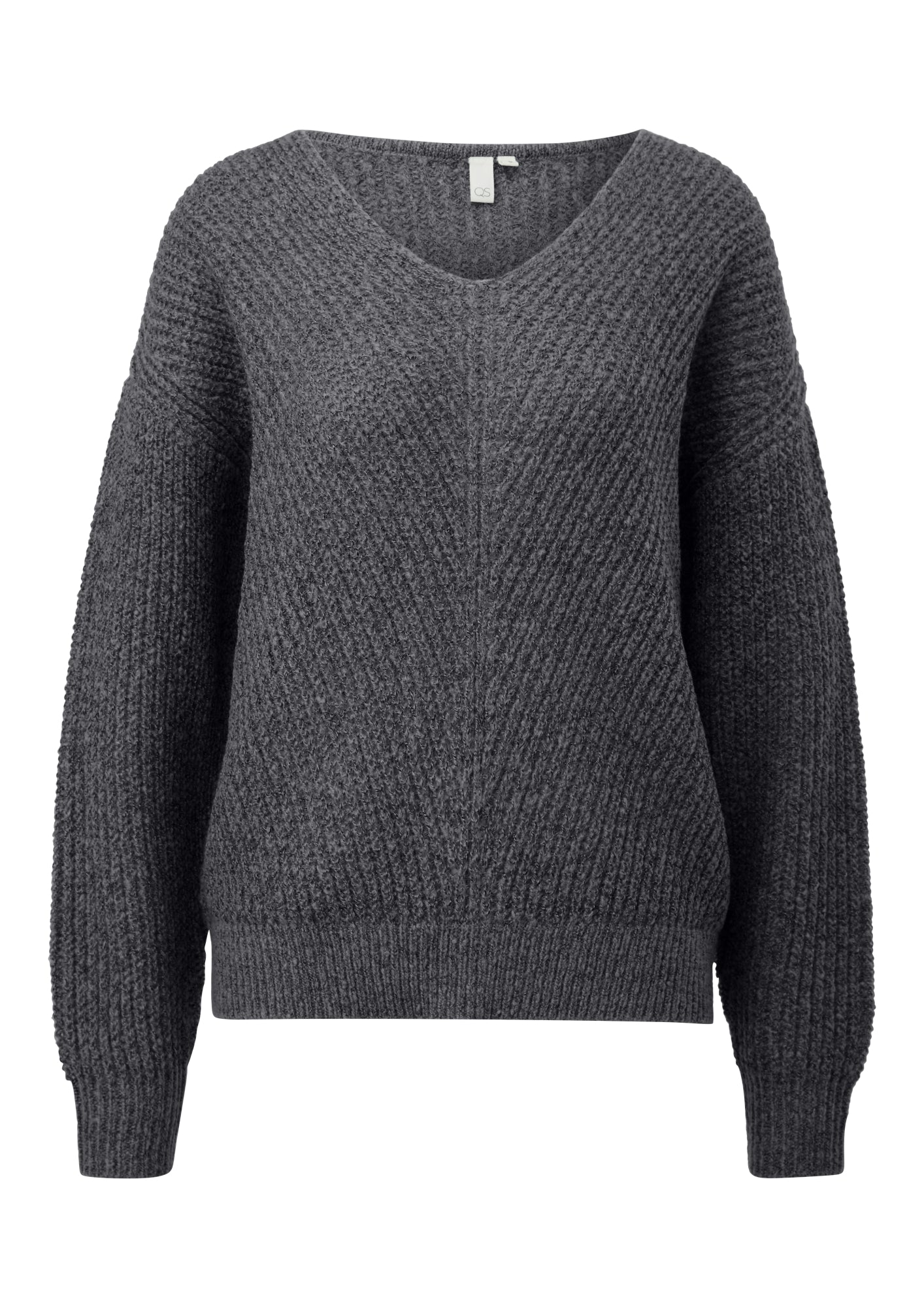 Q/S by s.Oliver Pullover dunkelgrau