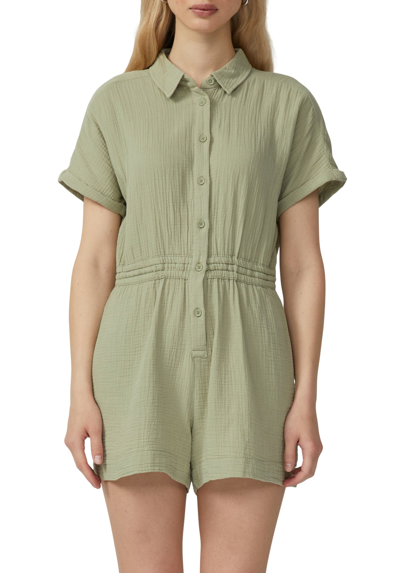 Q/S by s.Oliver Jumpsuits hellgrün