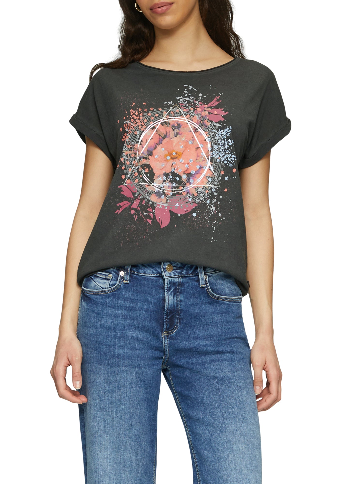 Q/S by s.Oliver T-Shirts schwarz