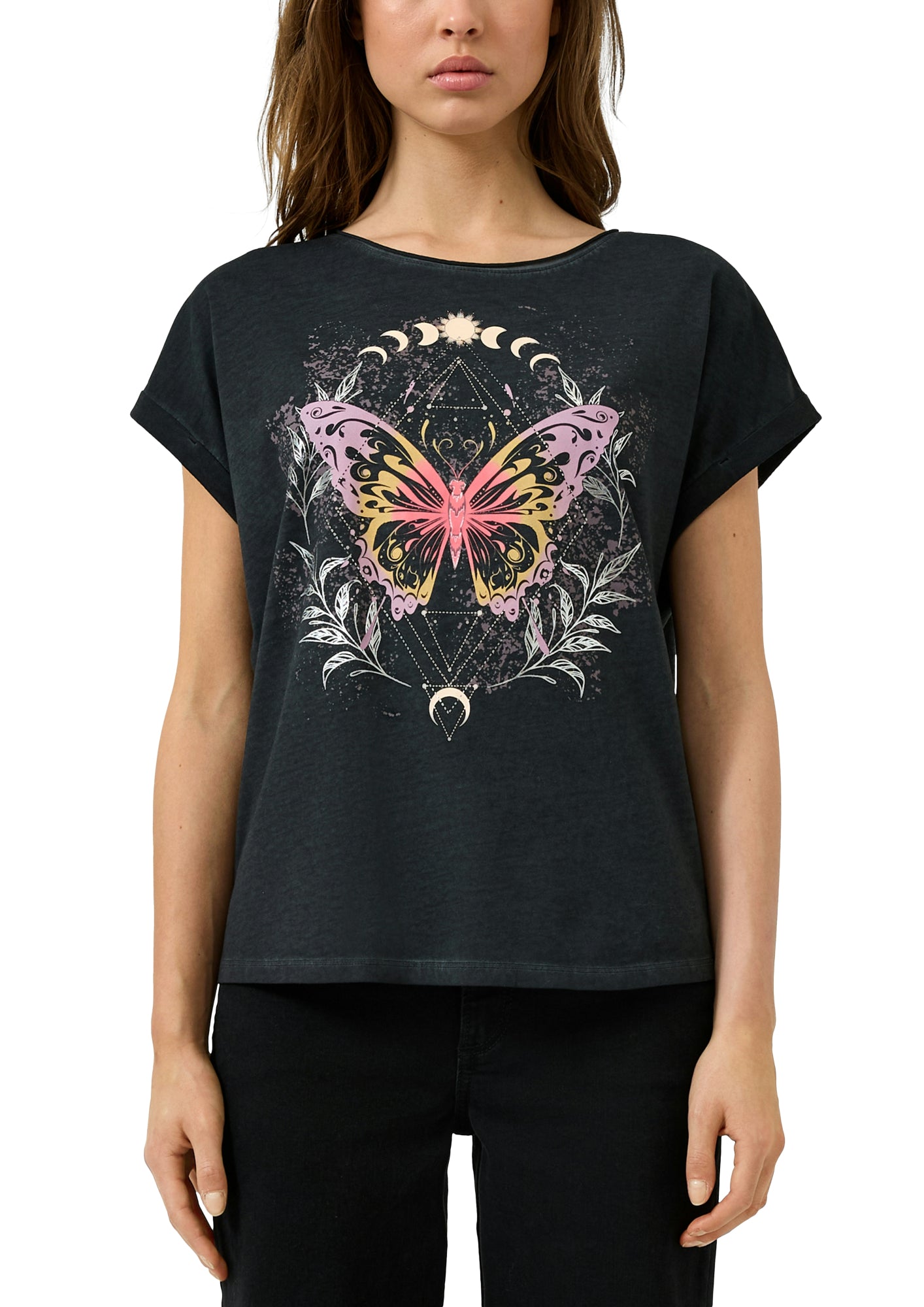 Q/S by s.Oliver T-Shirts schwarz