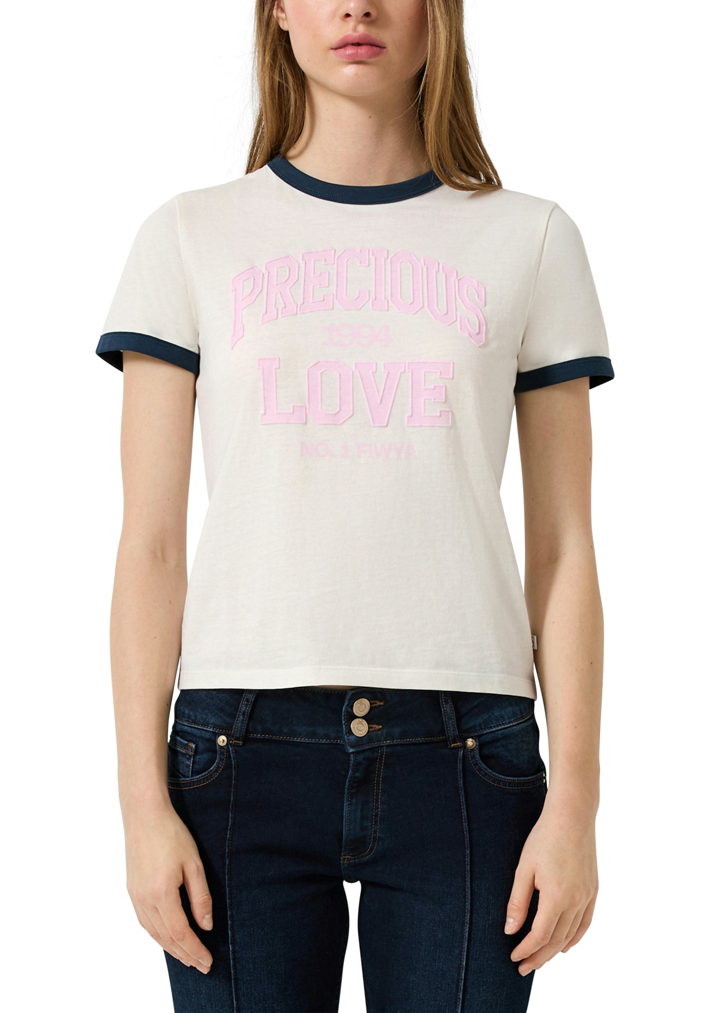 Q/S by s.Oliver T-Shirts creme