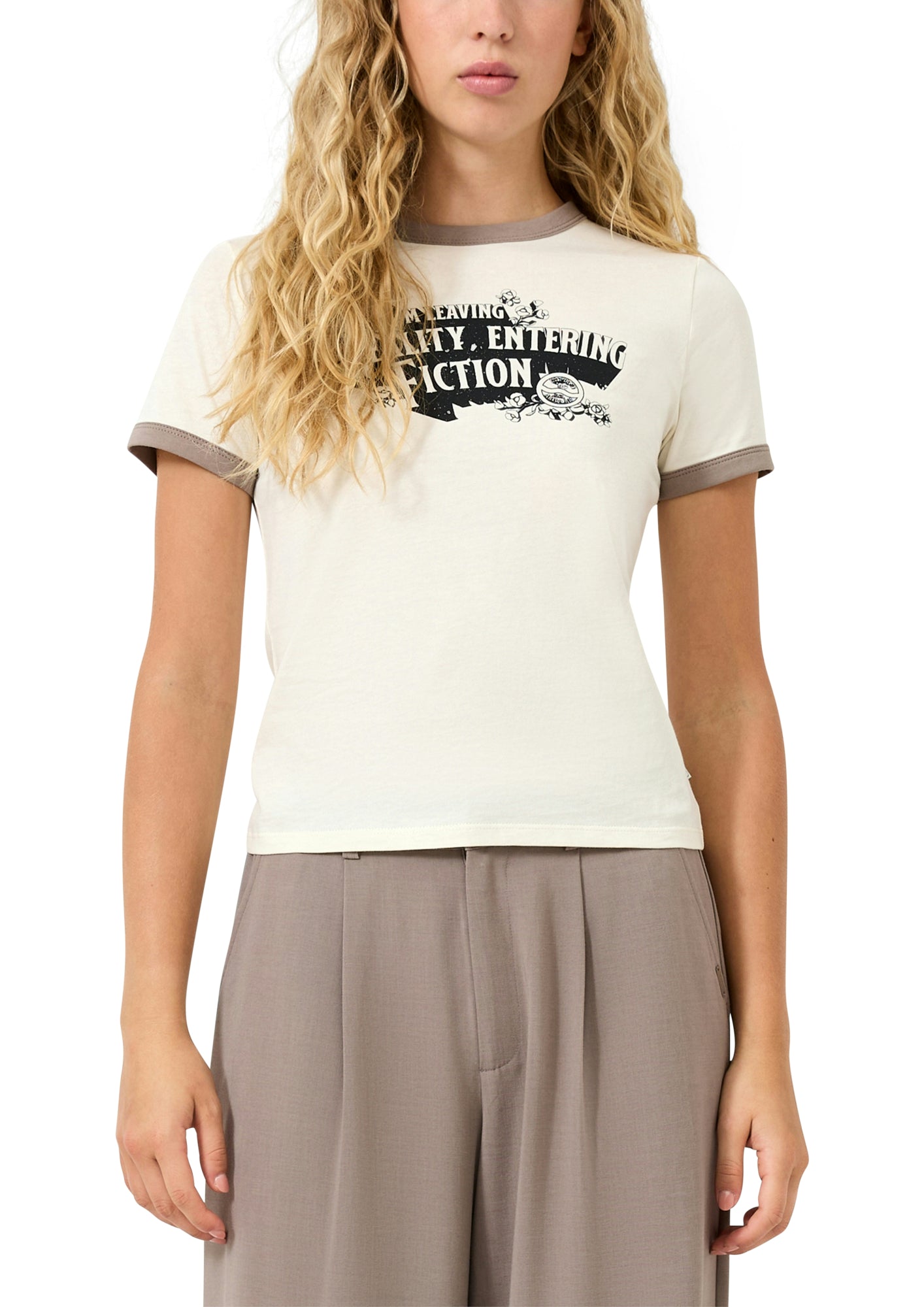 Q/S by s.Oliver T-Shirts weiß