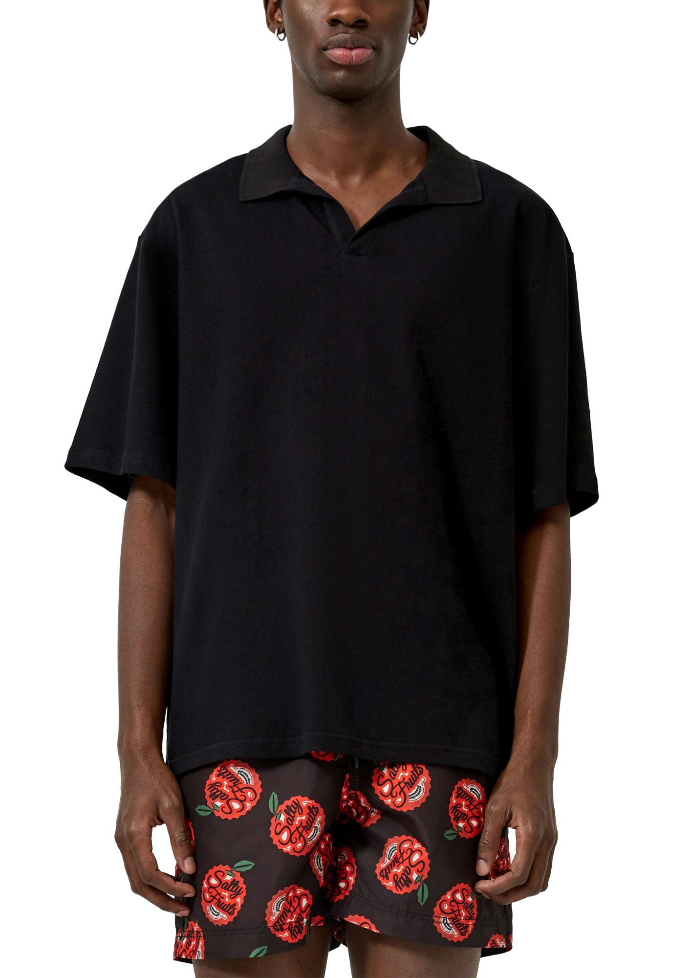 Q/S by s.Oliver Poloshirts schwarz