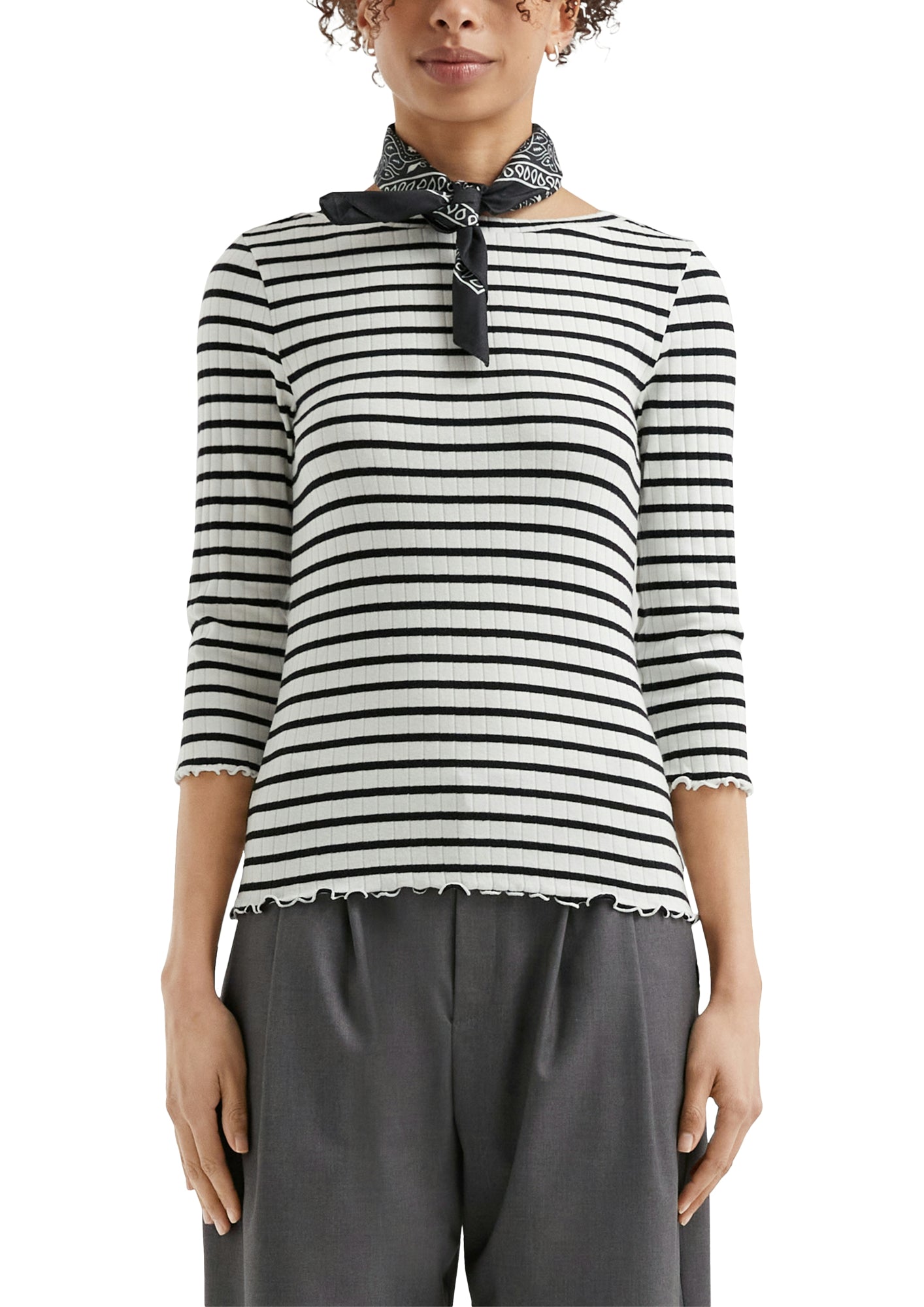 Q/S by s.Oliver 3/4-Shirts schwarz