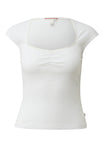 Q/S by s.Oliver T-Shirts weiß