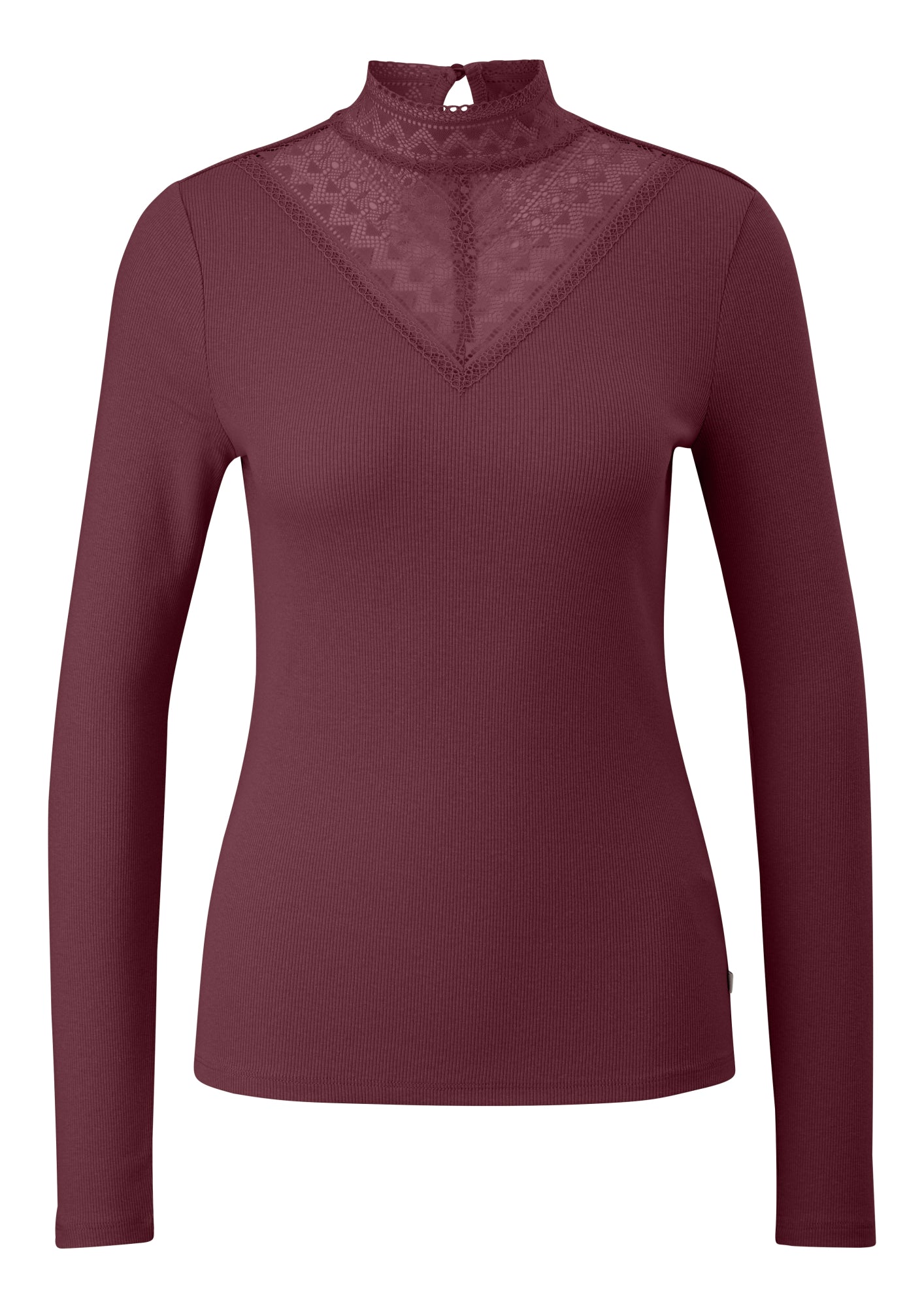 Q/S by s.Oliver Langarmshirts bordeaux