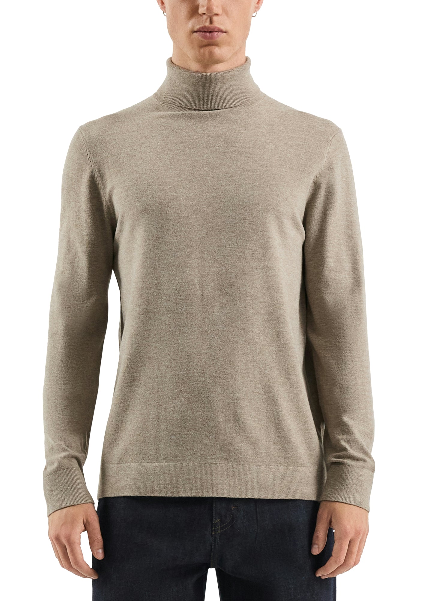 Q/S by s.Oliver Pullover hellbraun