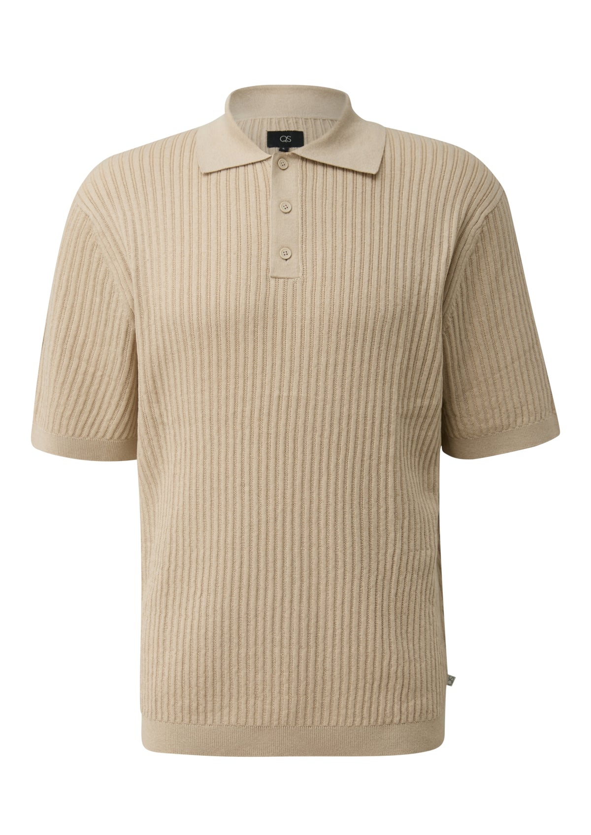 Q/S by s.Oliver Poloshirts beige