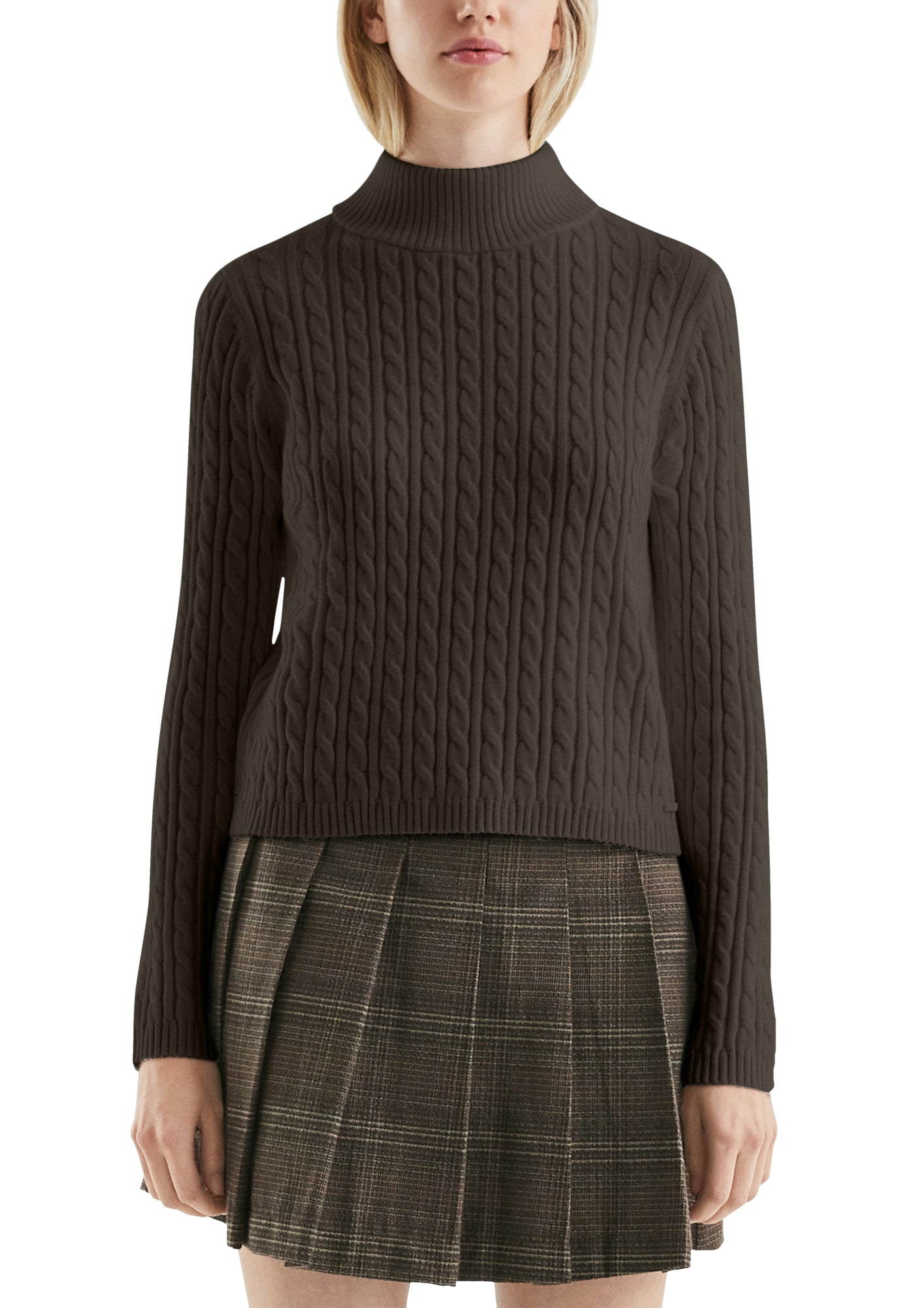 Q/S by s.Oliver Pullover braun