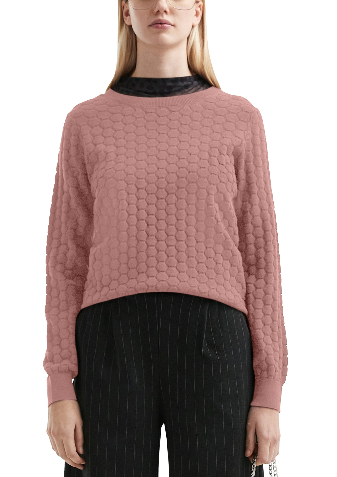 Q/S by s.Oliver Pullover rosa