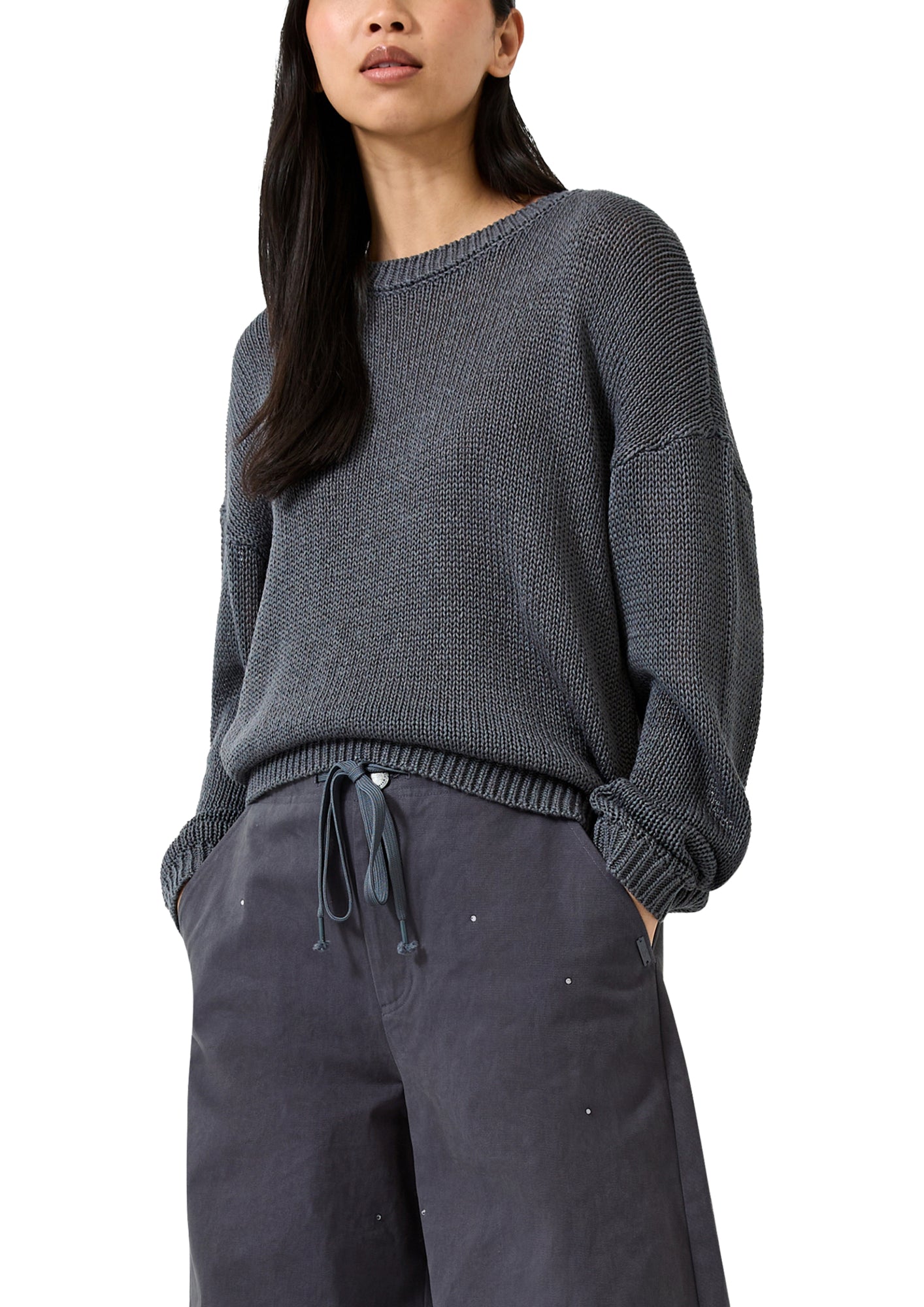 Q/S by s.Oliver Pullover grau
