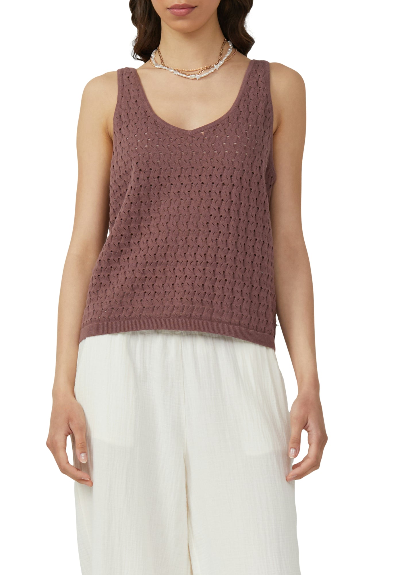 Q/S by s.Oliver Tops braun