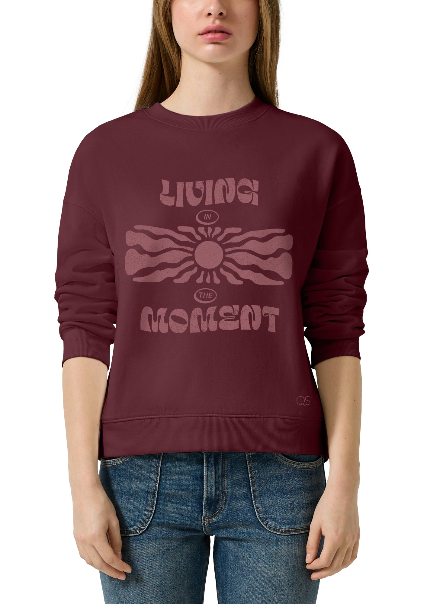 Q/S by s.Oliver Pullover rot