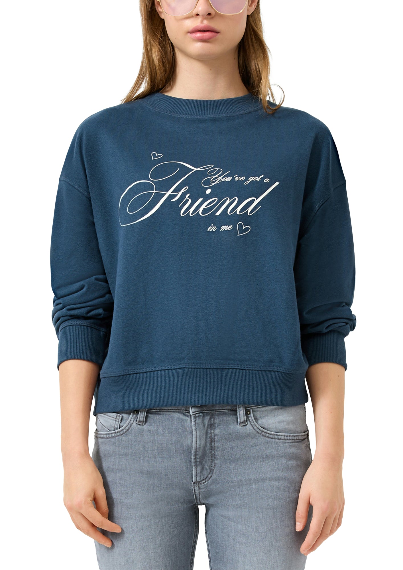 Q/S by s.Oliver Pullover blau