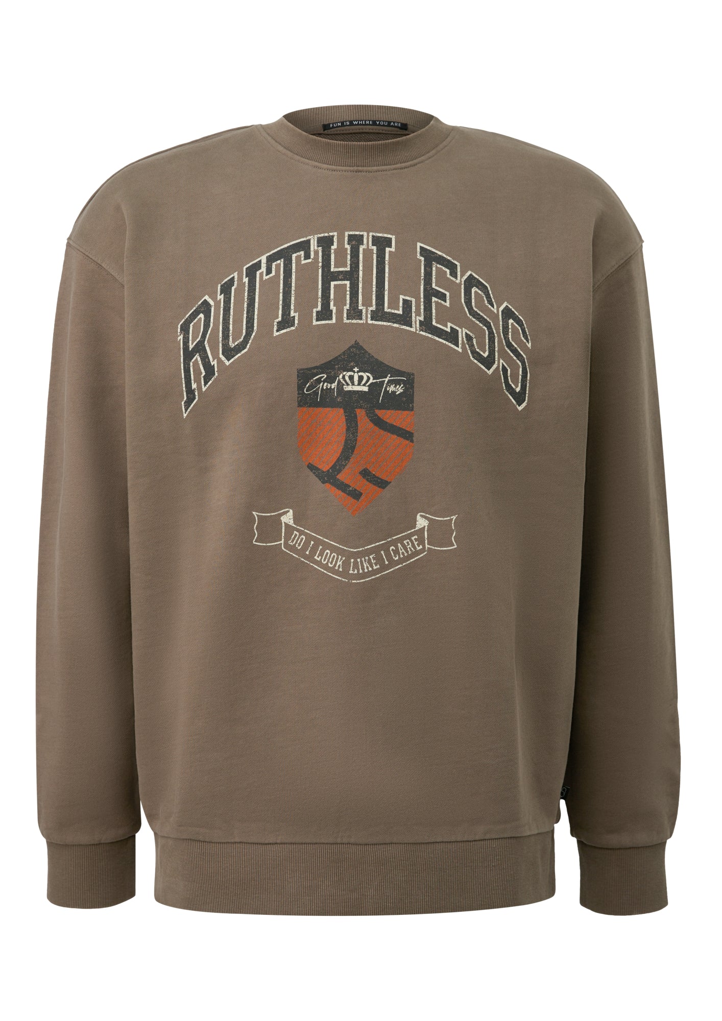 Q/S by s.Oliver Sweatshirts braun