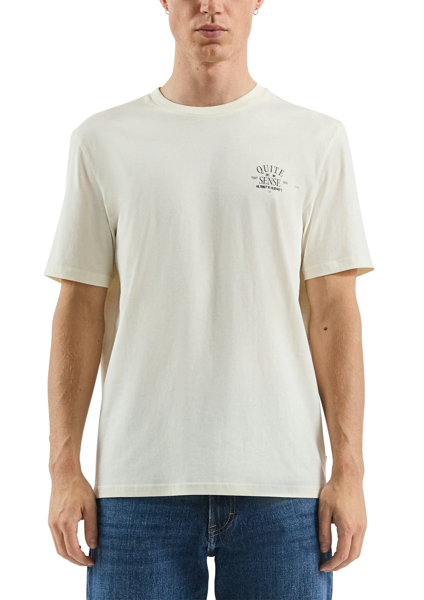 Q/S by s.Oliver T-Shirts creme