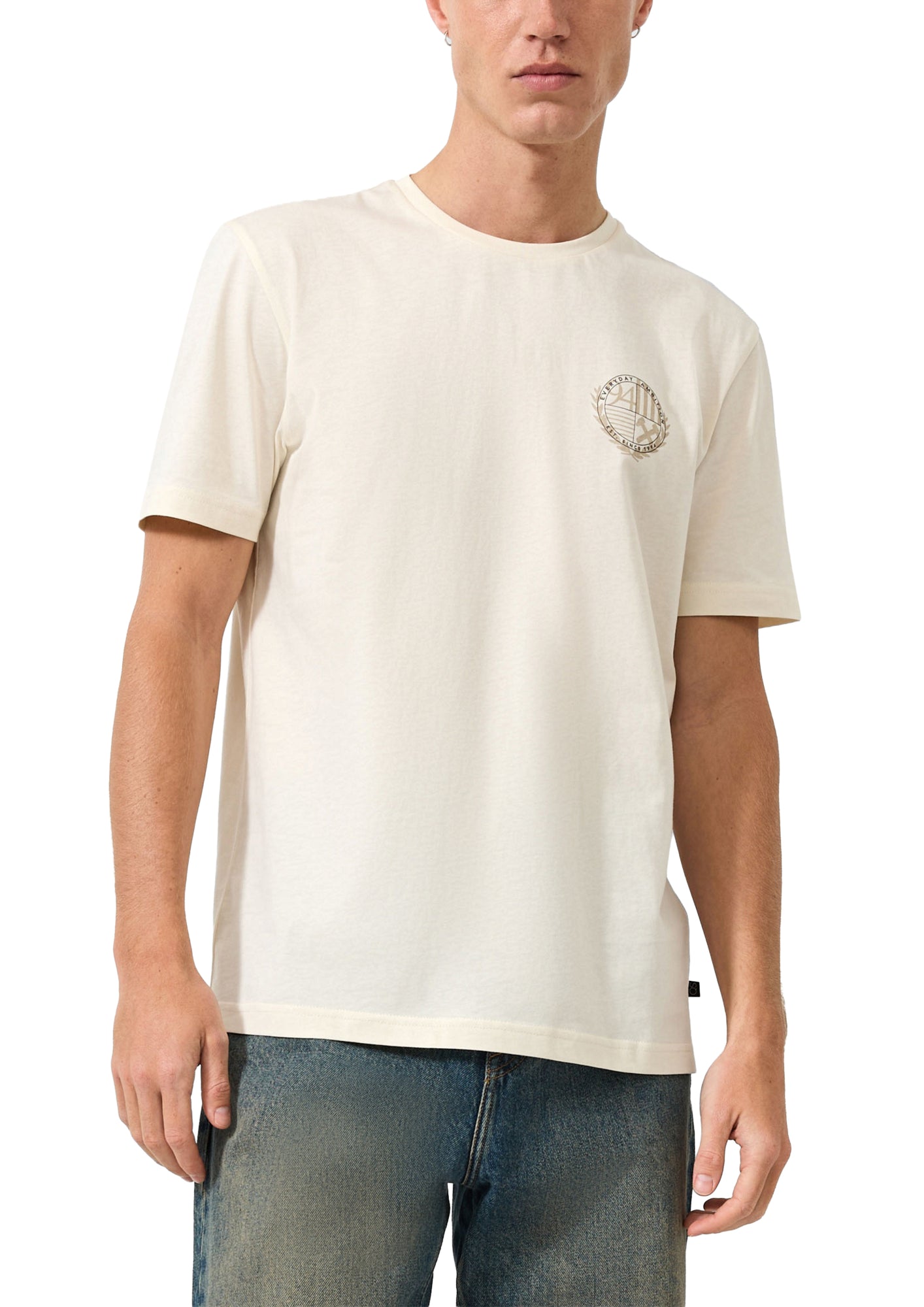 Q/S by s.Oliver T-Shirts creme