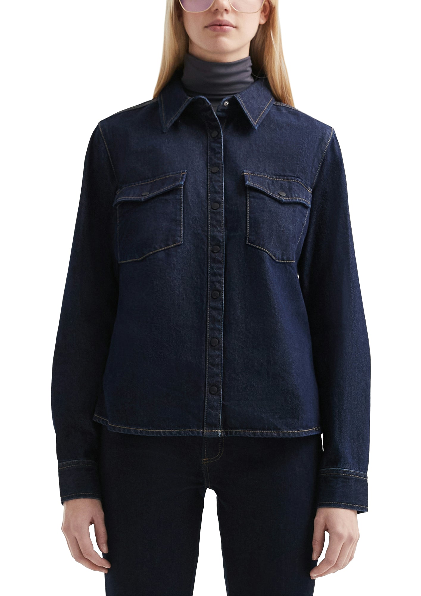 Q/S by s.Oliver Leichte Jacken dunkelblau