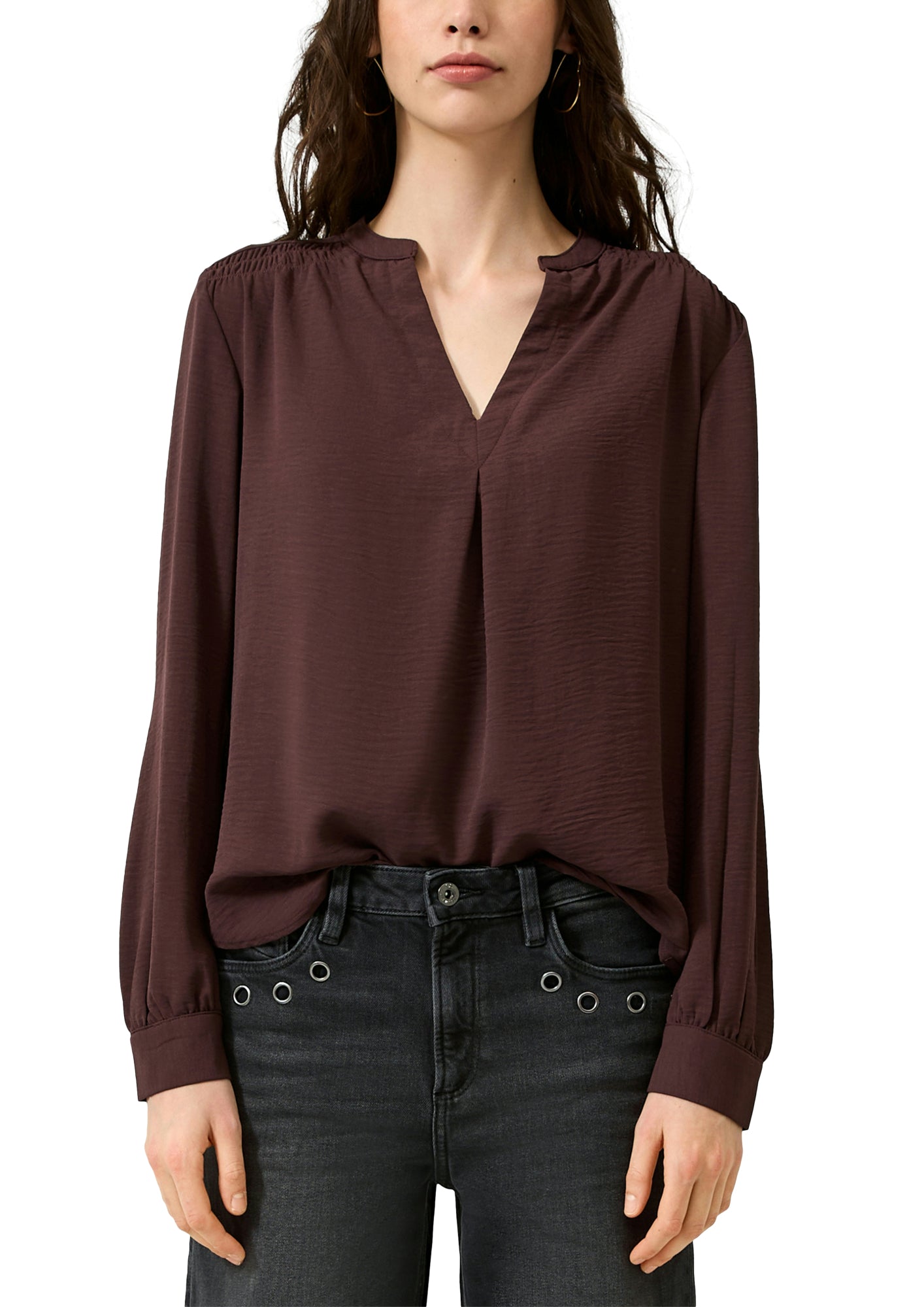Q/S by s.Oliver Blusen bordeaux