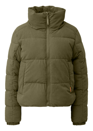 Wattierte Cordjacke