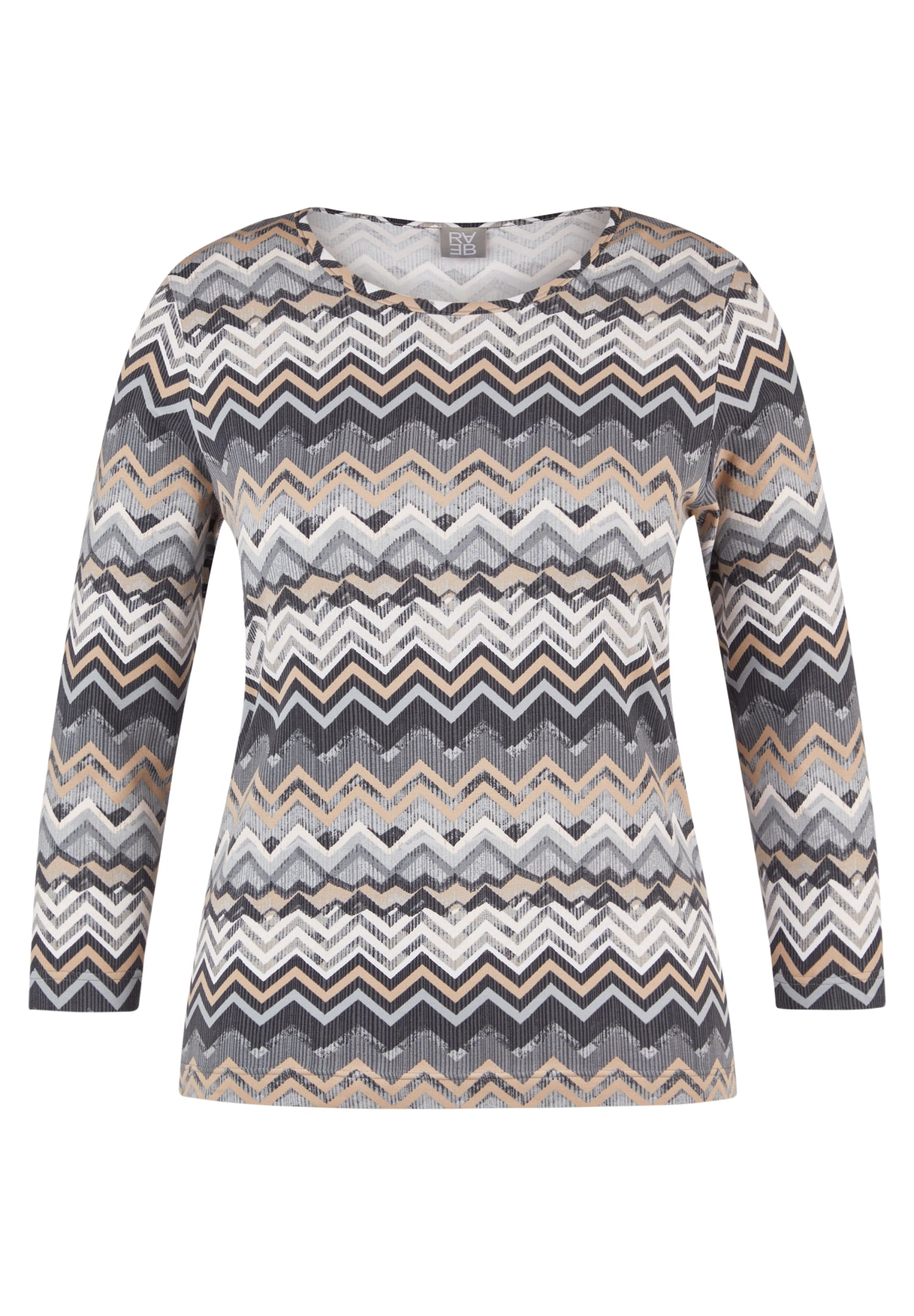 Rabe Langarmshirts grau