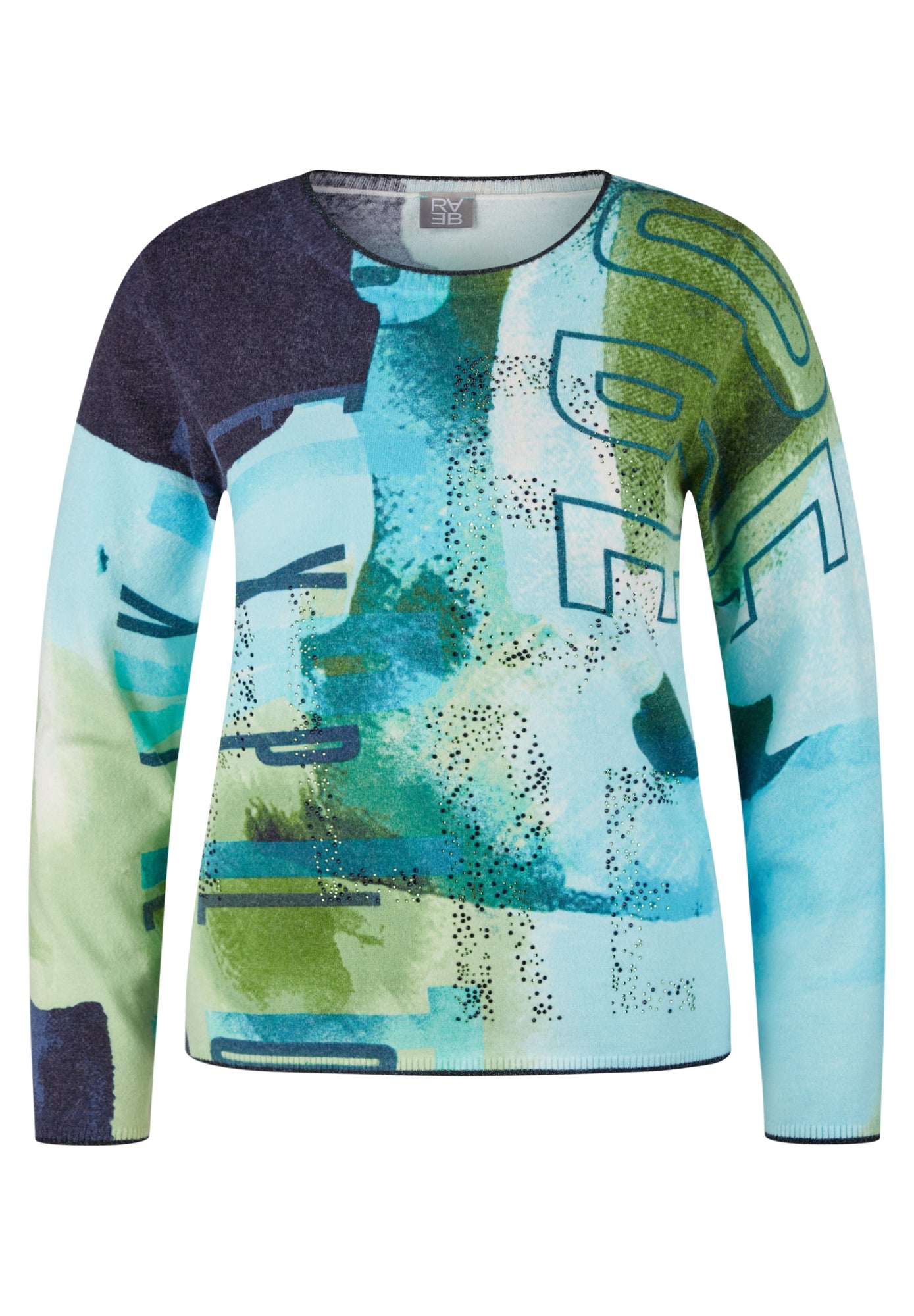 Rabe Pullover  blau