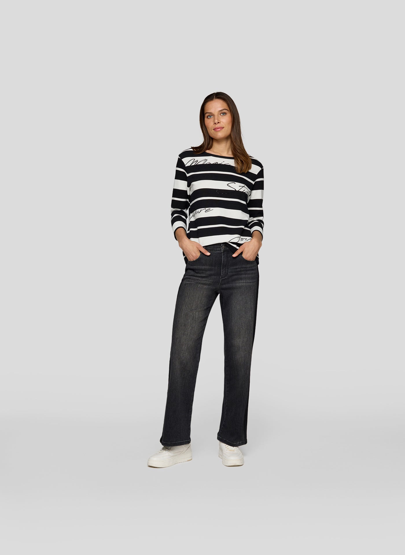 Rabe 3/4-Shirts  schwarz