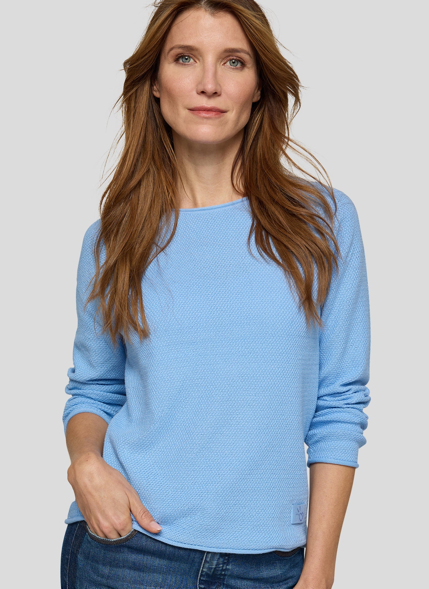 Rabe Pullover blau