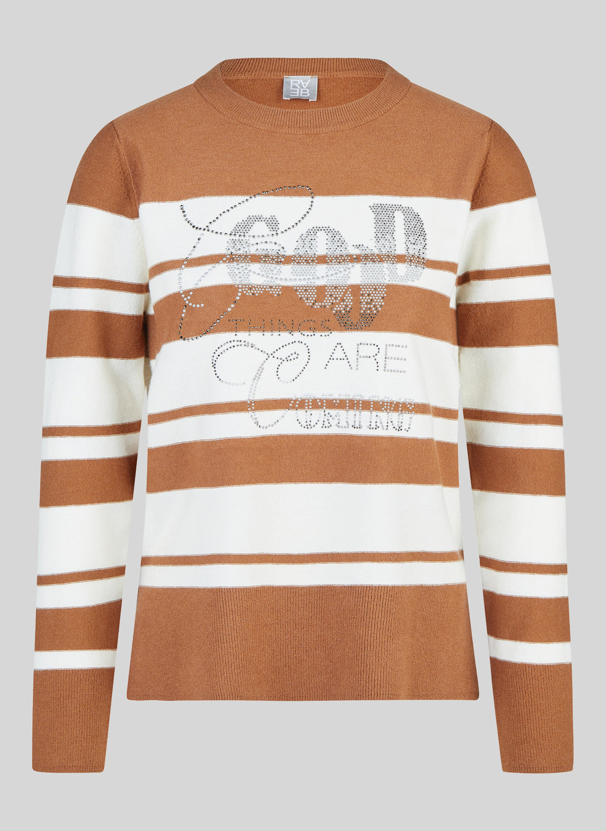 Rabe Pullover braun