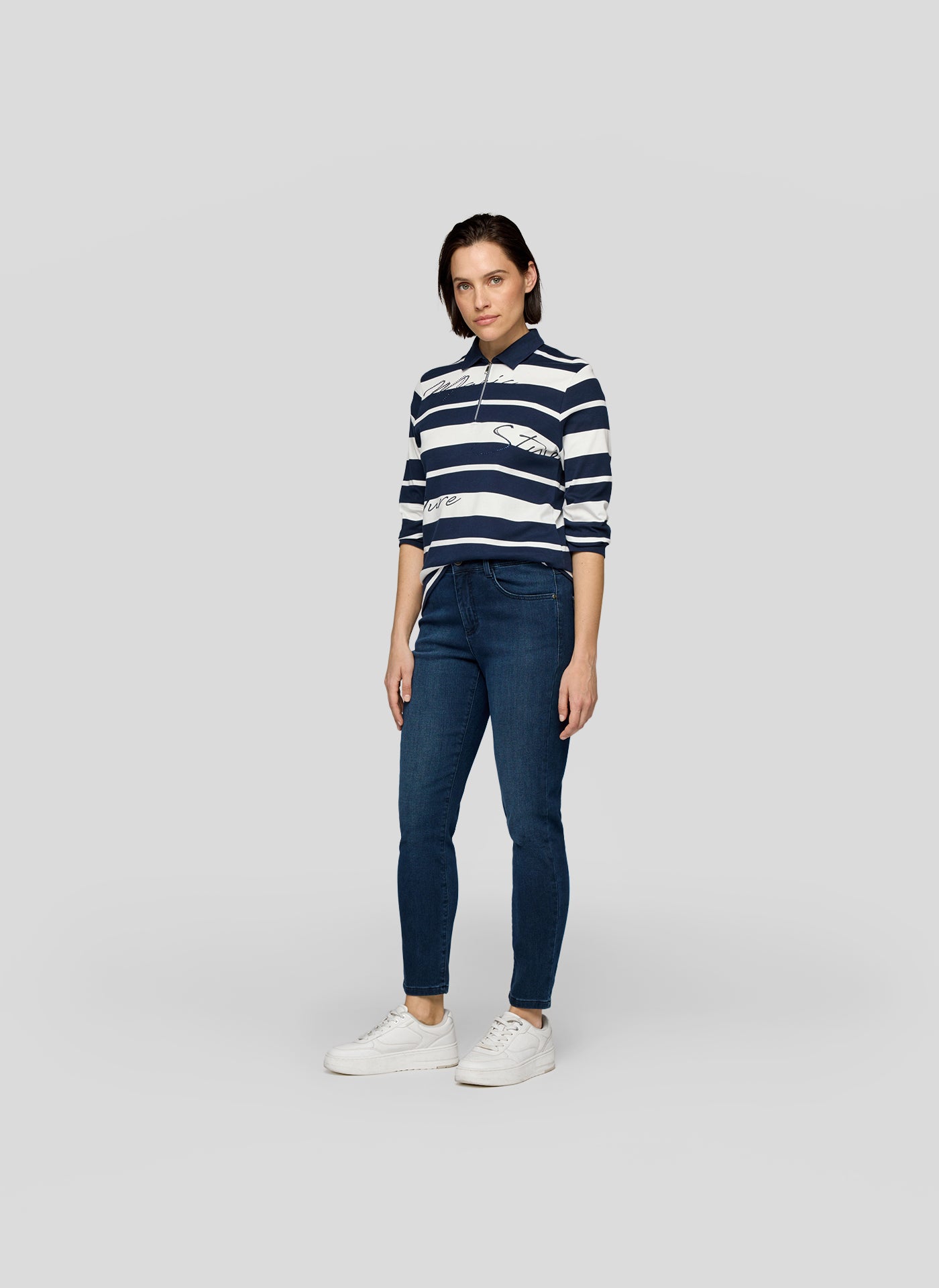 Rabe Langarmshirts  blau