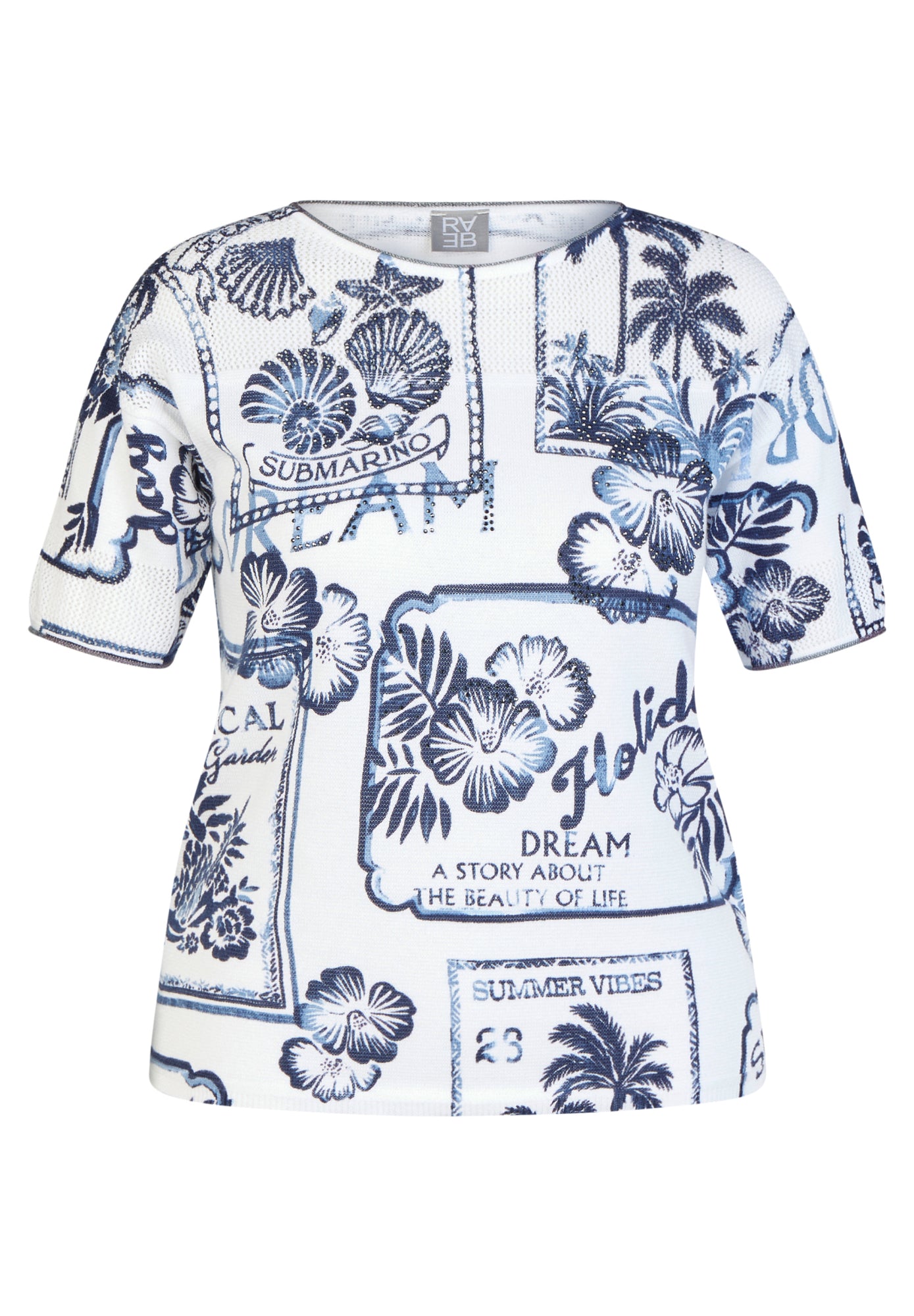 Rabe T-Shirts blau