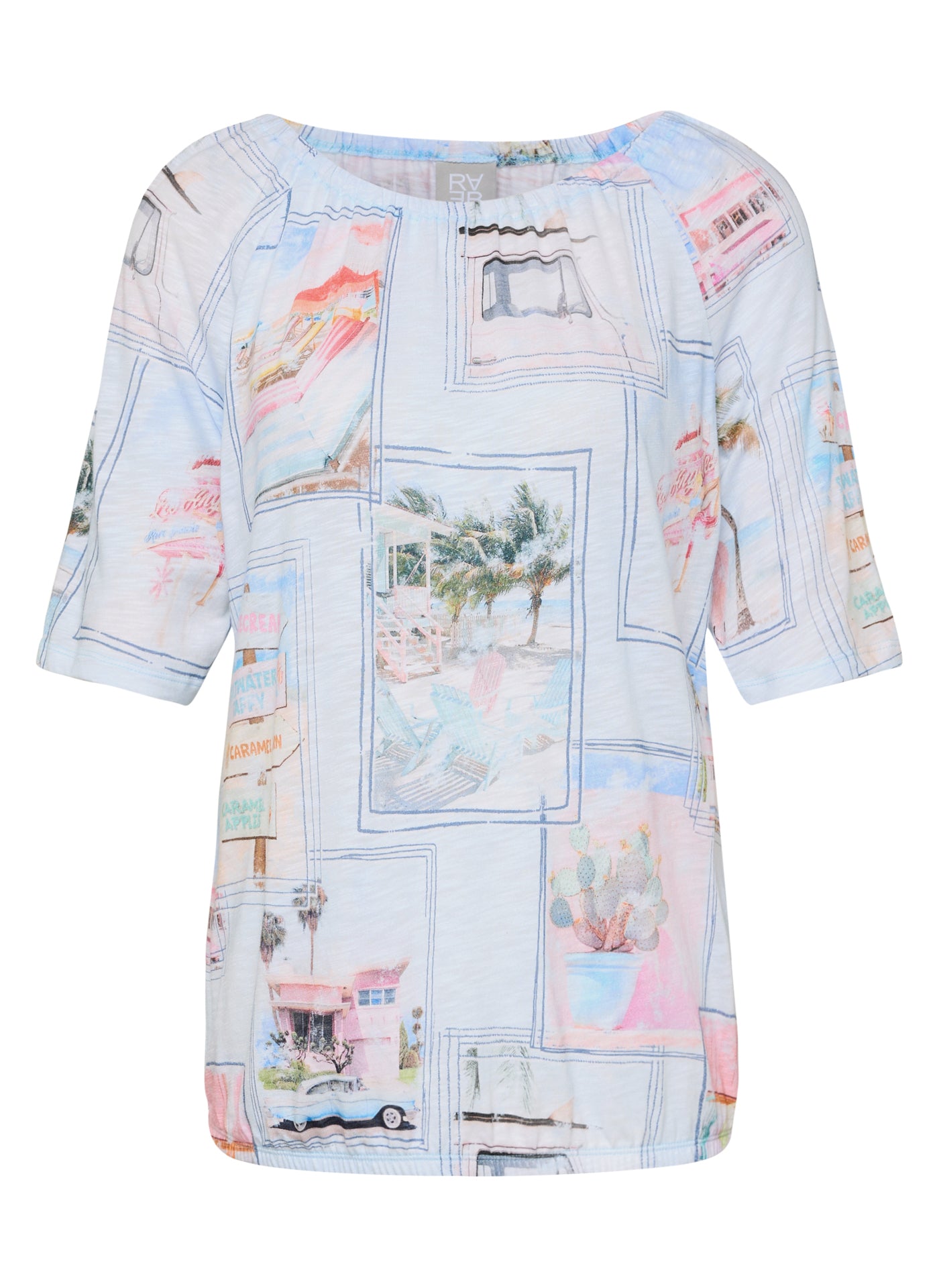 Rabe T-Shirts hellblau