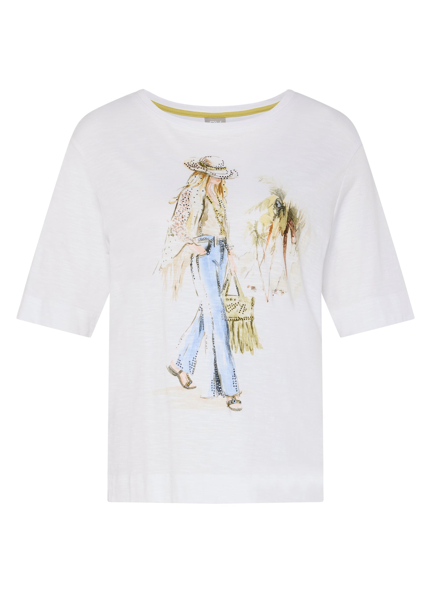 Rabe T-Shirts weiß