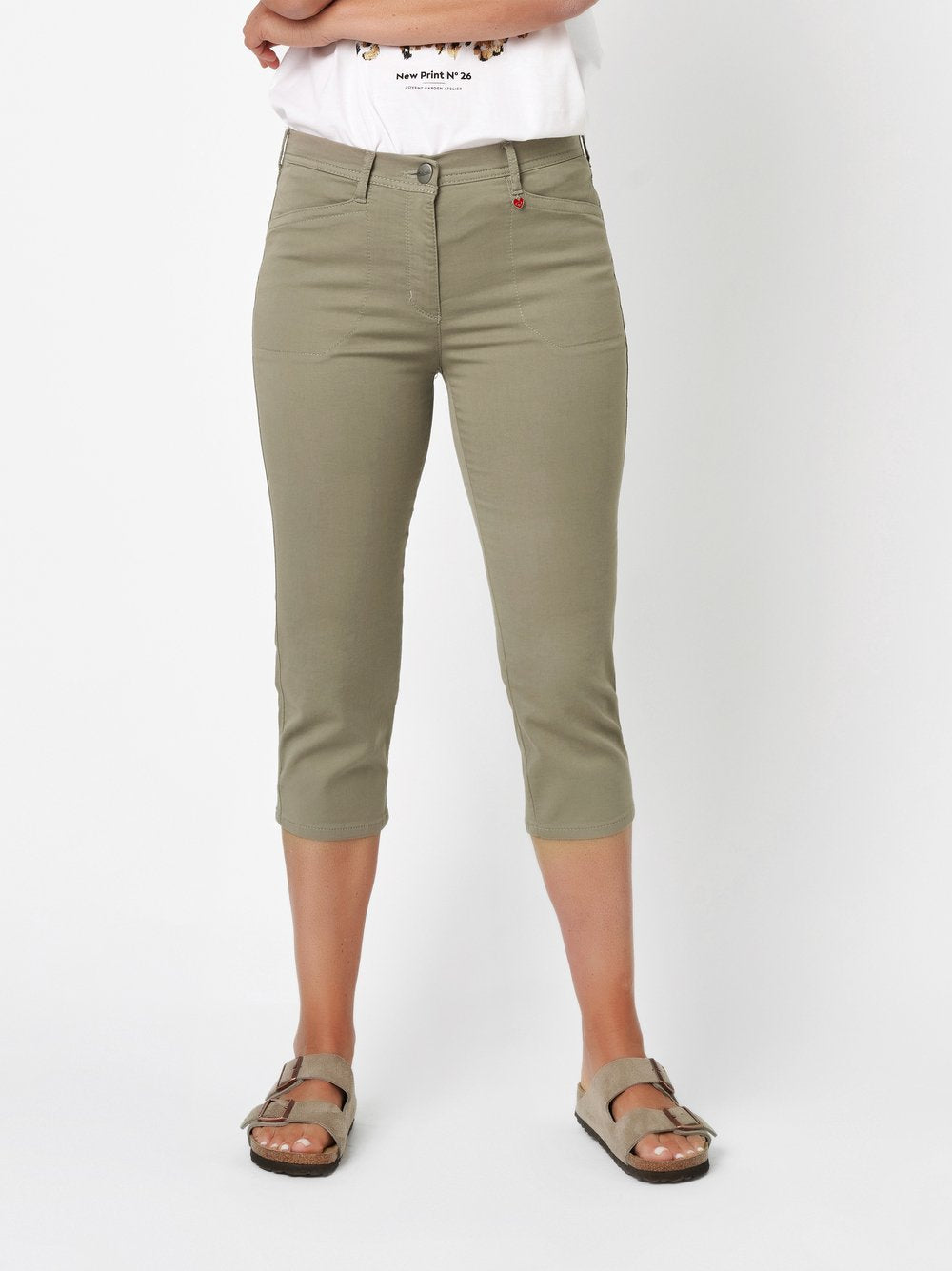 Relaxed by Toni Jeansshorts  khaki