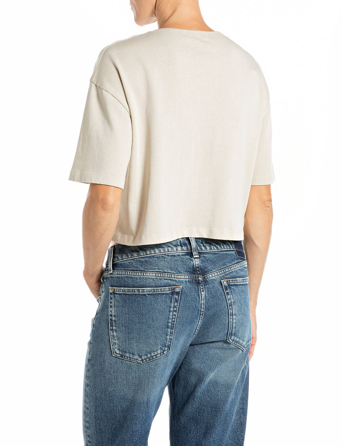 Replay T-Shirts  creme