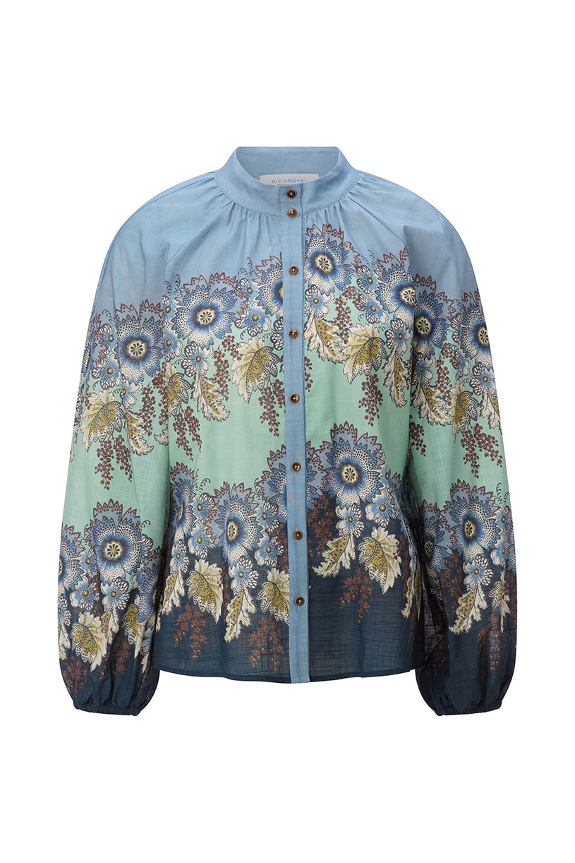 Rich & Royal Blusen blau