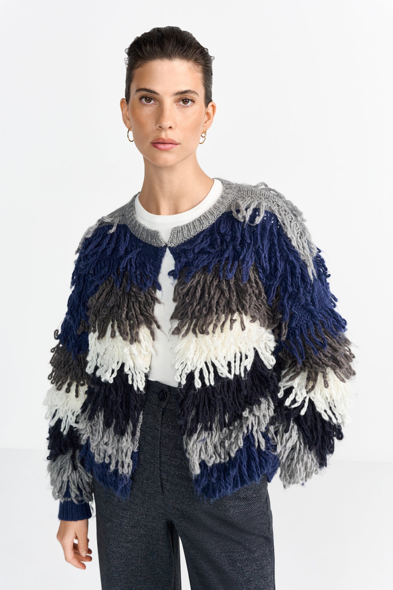 Rich & Royal Pullover blau