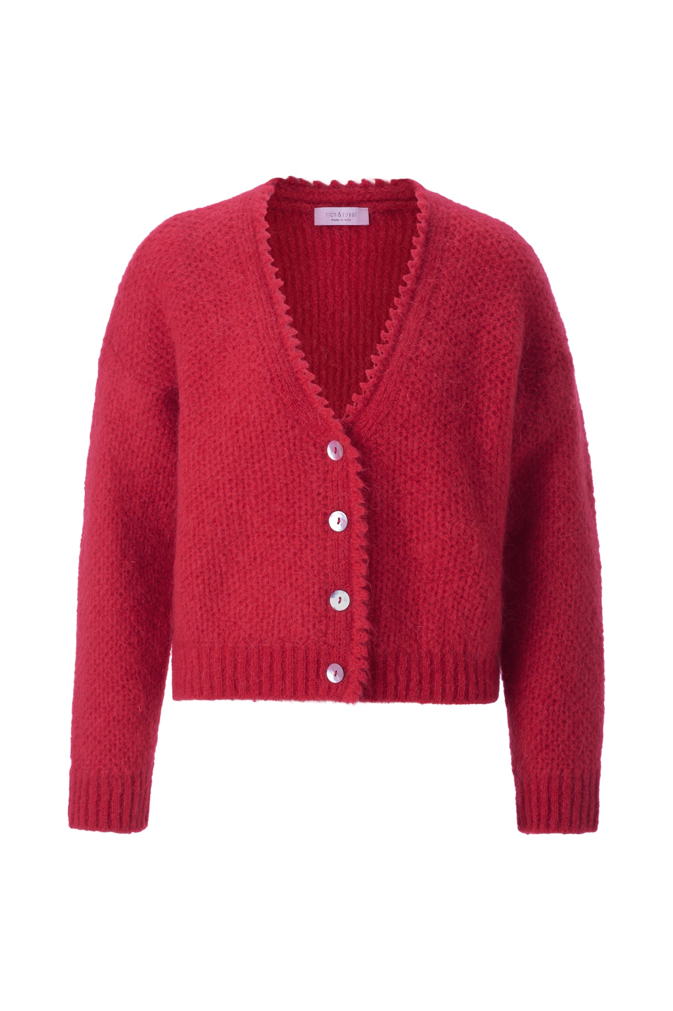Rich & Royal Strickjacken rot